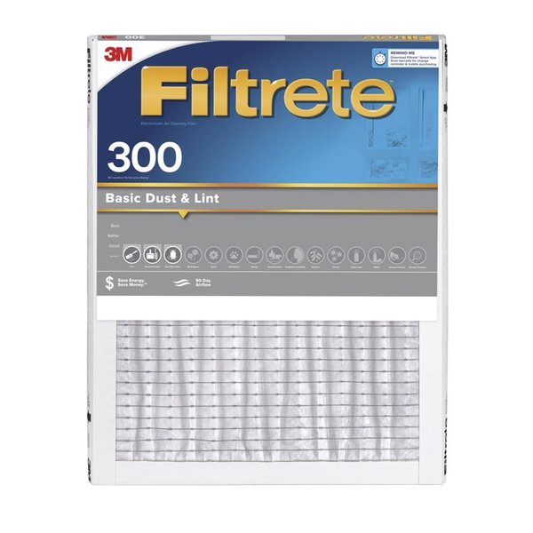 3M Filtrete 20 in. W X 25 in. H X 1 in. D 5 MERV Pleated Filter Dust 303DC-H-6